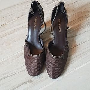 Worthington Ankle strap heels